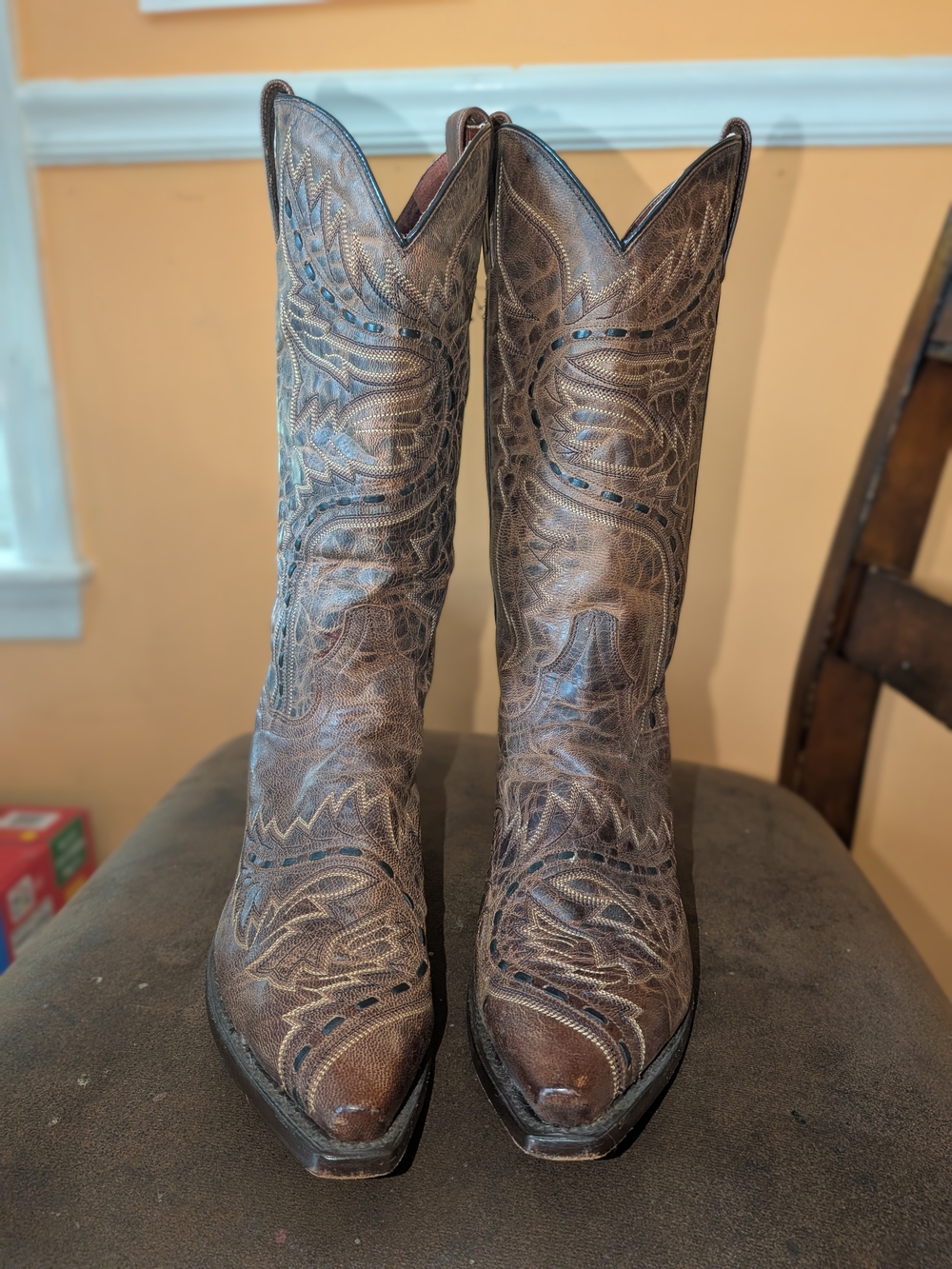 Dan Post Women's Sidewinder Leather Boot (Size 9.5)